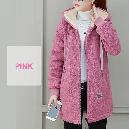 [Winter Gift] Women's Winter Warm Thick Faux Lamb Wool Coat